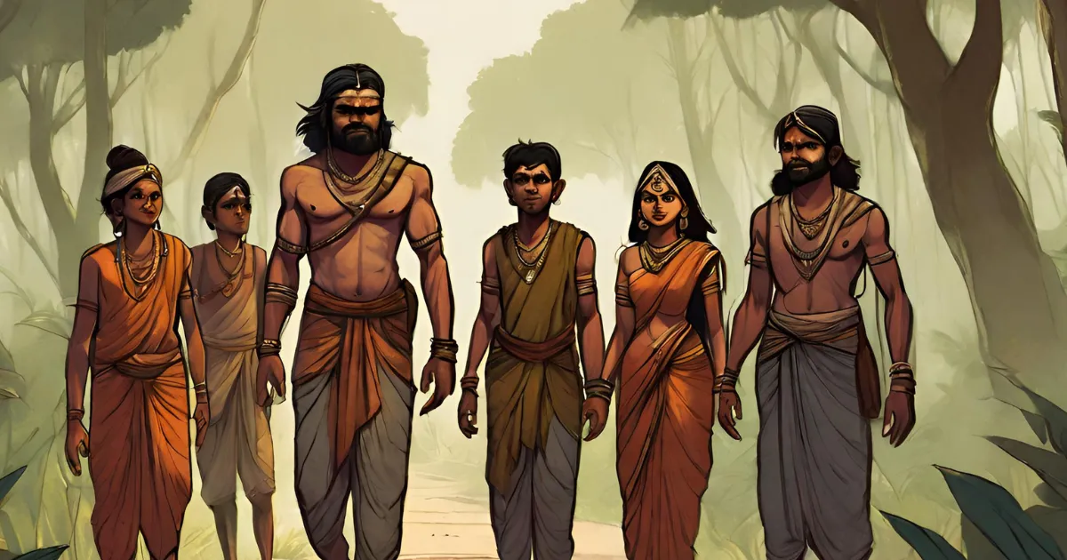 Pandavas' Forest Exile - Sagas of India